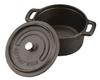 CAPTAIN STAG Cocotte Dutch Oven 14cm Capacity 0.8L Cast Iron No Seasoning Required Oven Safe UG-3036
