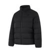 Li Ning China Color Series Solid Color Stand Collar Zipper Long Sleeve Down Jacket Men Jacket Black AYMU353-1