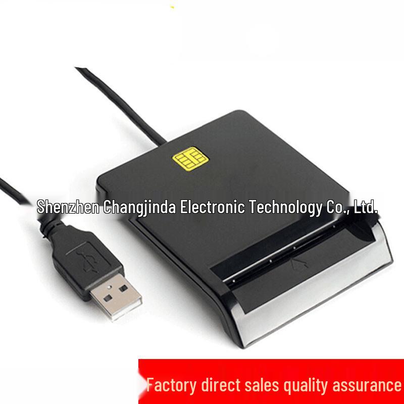 USB 2.0 Smart Card Reader for ATM, CAC, SIM, DNI, IC Tax Filing