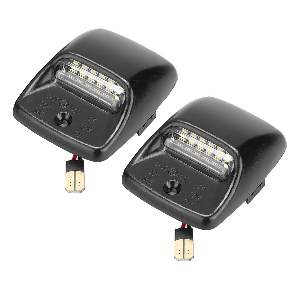 Пара 18 светодиодных фонарей подсветки номерного знака для Toyota Tacoma 20052015DC12V