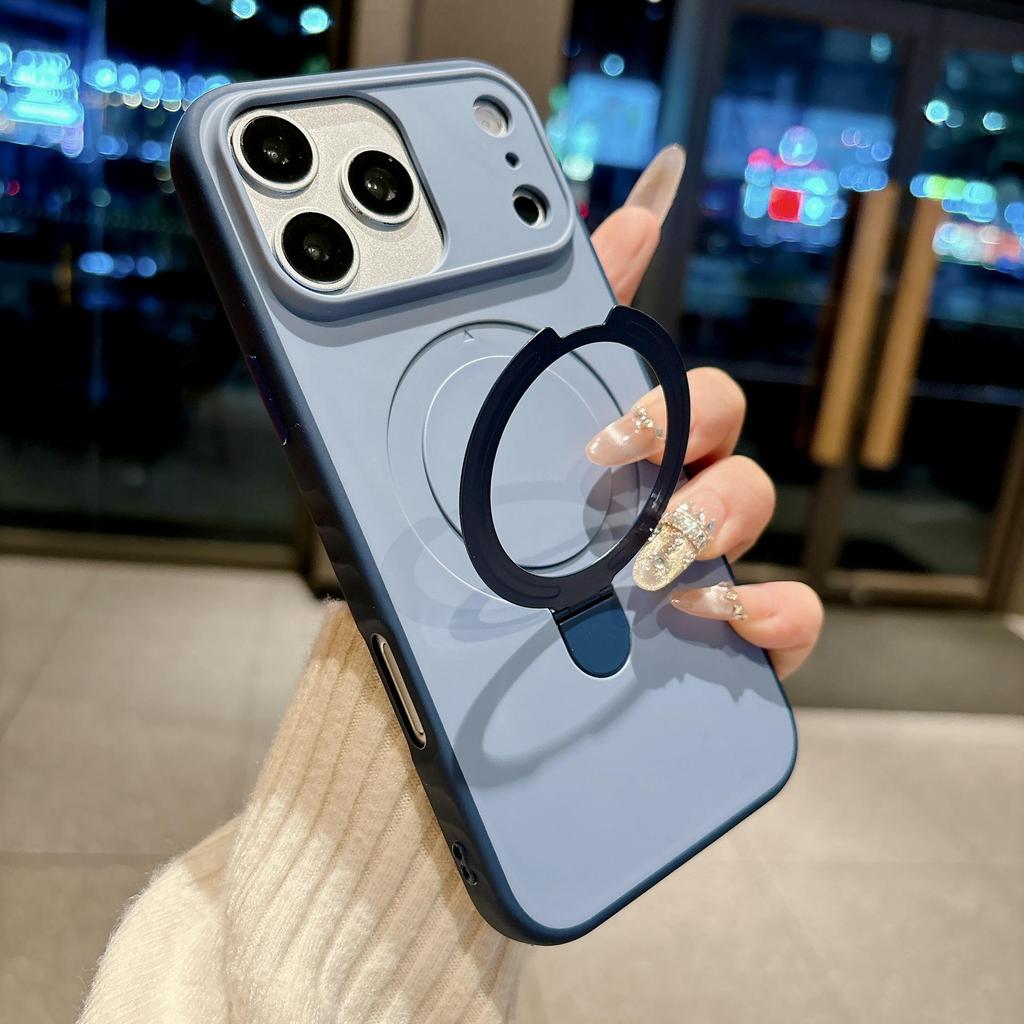 iPhone 17 Pro Max Case with Stand: Apple 16 Bracket, Summer Protective Case
