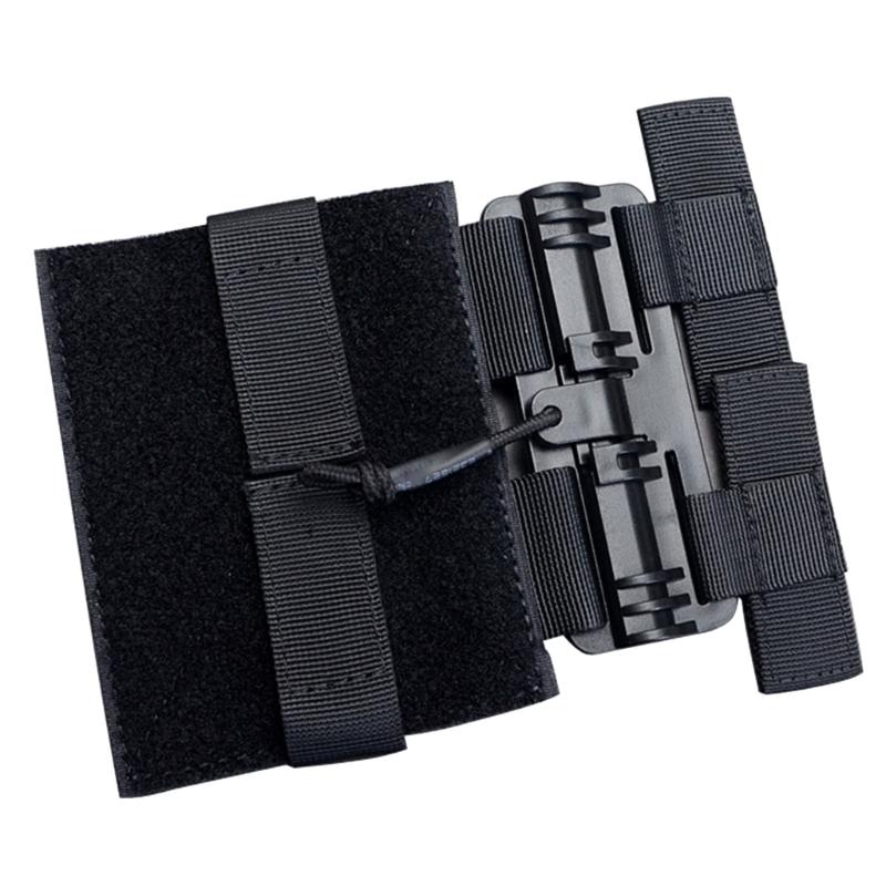 Комплект пряжек быстрого сброса для бокового ремня Molle, одноточечное быстроразъемное крепление Molle с боковой загрузкой, с петлей и крючком