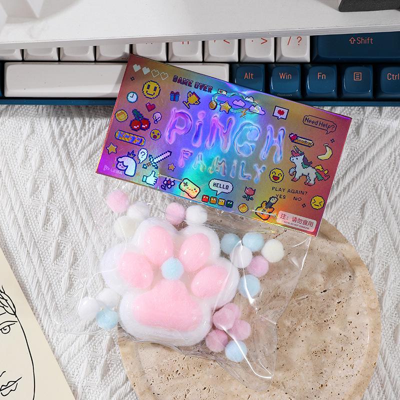 Игрушка для снятия стресса и декомпрессии «Кошачья лапка» — TPR Venting Fidget