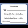 Ansairui Food Expiry Date Labels