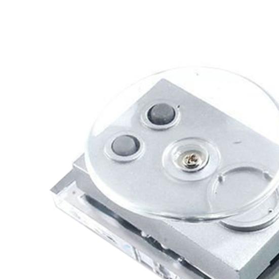 Цифровые часы Классические точные пластиковые маленькие ЖК-цифровые часы на присоске для автомобилей