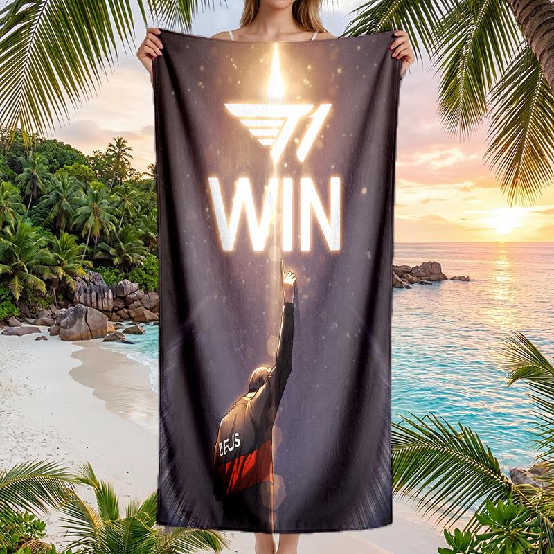 T1 Fashion Beach Towel: Ideal for Summer Adventures Soft, absorbent and quick drying suitable for swimming and bathing