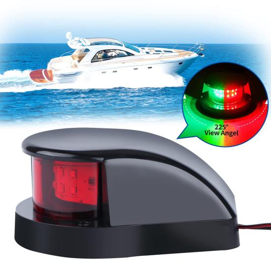 Boat Navigation Light Super Bright IP67 Waterproof Energy Saving Simple Installation LED Ship Light Accessories