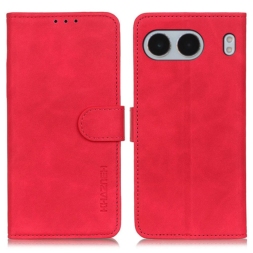 KHAZNEH For OnePlus Nord 4 Case Retro PU Leather Wallet Stand Phone Cover