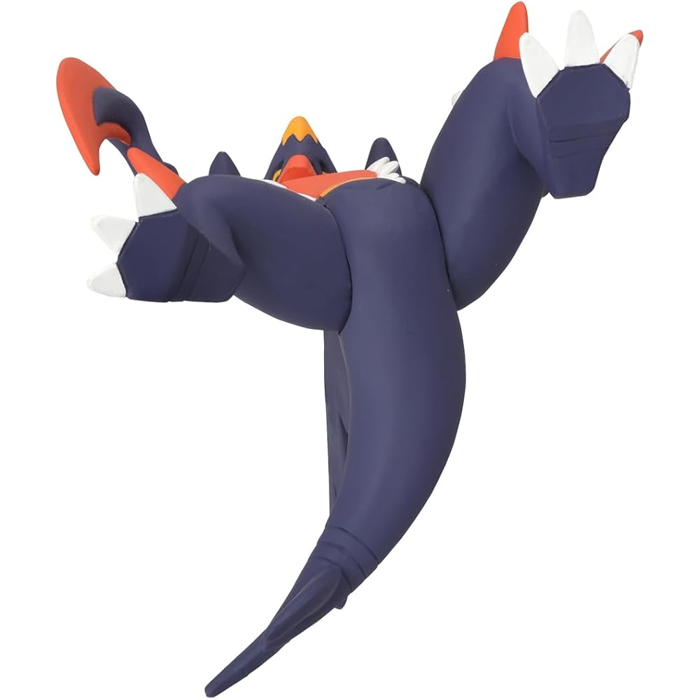 Takara Tomy Pokemon Moncolle Мега Гаргарчомп Коллекционная фигурка 10 см