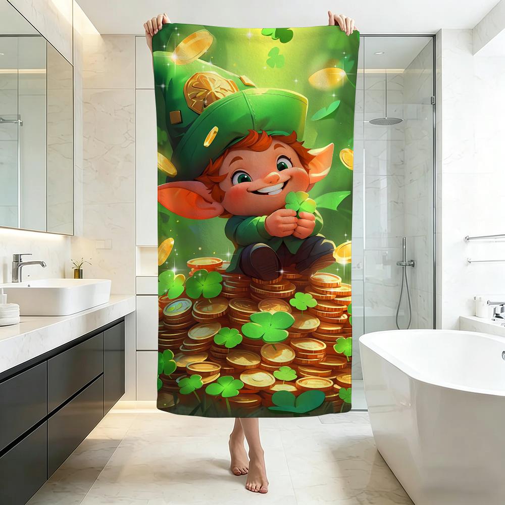 Lucky-Lucky Charms LeprechaunS Towel Five-Star Hotel Quality Eco-Friendly Ultra Soft Thick Towels & Beach Towels