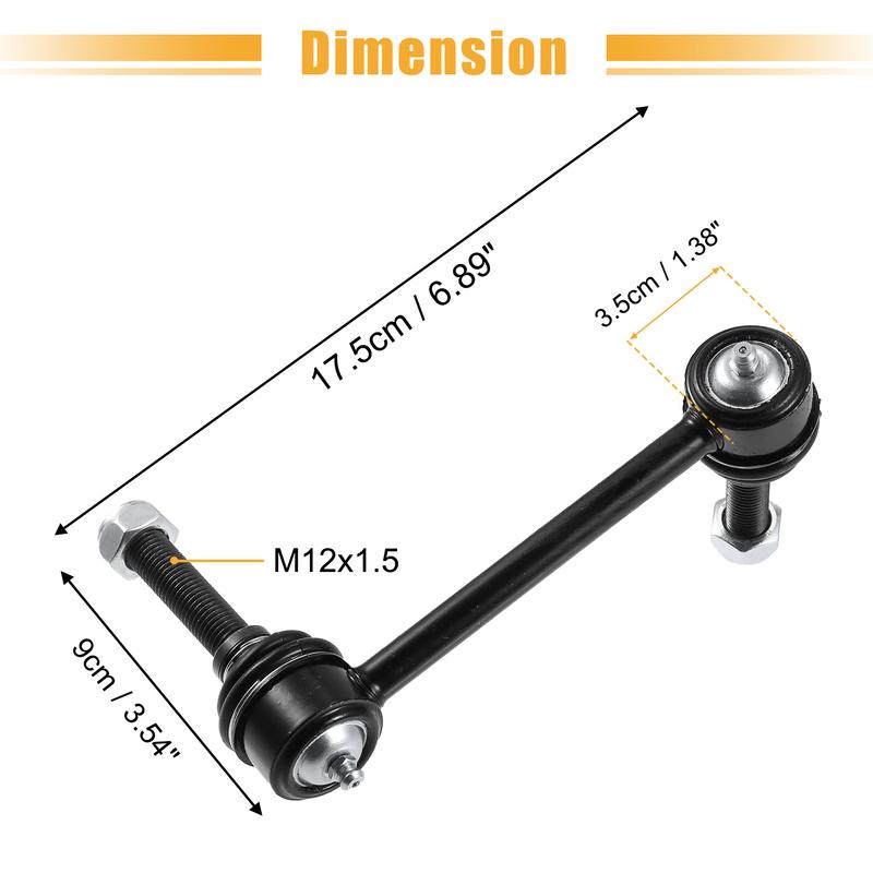 UXCELL 2pcs Front Sway Bar Links K80946 K80948 End Link for Toyota Tacoma 2005-2019