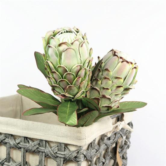 1шт искусственный протея Cynaroides цветок растение DIY сад вечеринка свадебный декор