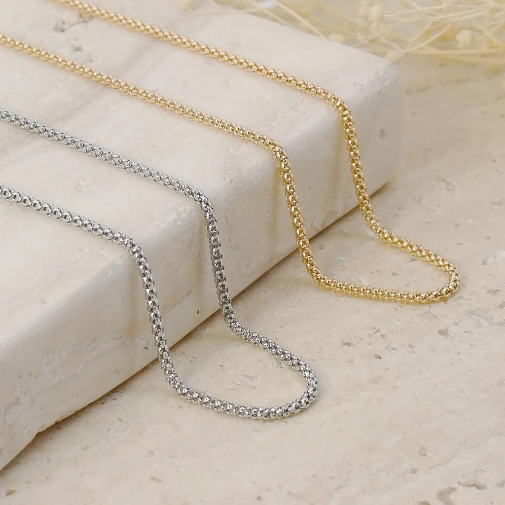 Platinum Chain Necklace Pt850 Mulberry Width Maximum 45cm Length Adjustable [Lara Christie] 1.4mm Approx. 3.8g Lc97-0039