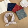 Headscarf, Silk Scarf, Square Scarf, High-end New Small Polka Dot Versatile Scarf, Multi-functional Bag Binding, Headband, Decorative Belt.