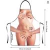 Muscle Man Funny Kitchen Apron For Woman Decoration Personality Kitchen Supplies