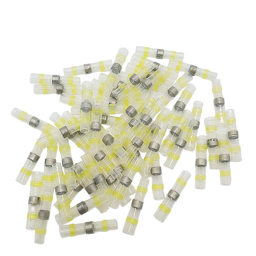 400Pcs Boxed Waterproof Solder Seal Heat Shrink Wire Butt Terminal Connector Set