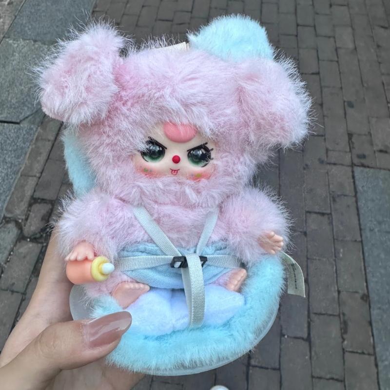 100% Оригинал Детская Серия Трех Машинок Сюрприз Слепой Бокс Милая Кукла Украшения для Машинки Коллекционирование Кукол Подарок на День Рождения