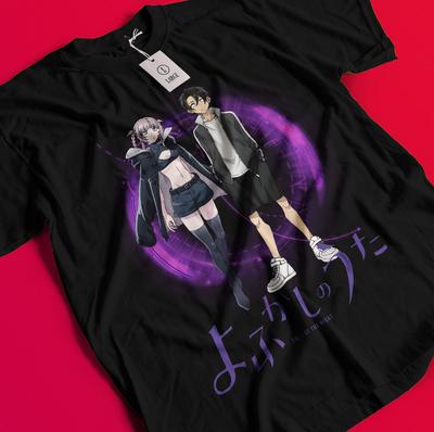 Зов ночи Футболка Назуна Нанакуса Футболка Акира Асаи Футболка Сери Футболка Нико BB701