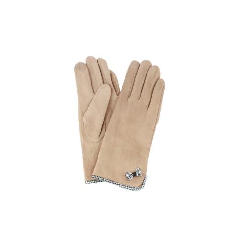 Eastern Counties Leather Womens/Ladies Gaby Faux Suede Touch Screen Gloves