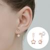 Lala J Star Ear Jacket Earrings (Jjljeq5B1300Sr000)