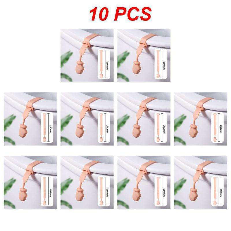 10/20 шт. ручка для крышки унитаза чистая и санитарная изоляция из силикона 25 г туалет/периметр силиконовый подъемник крышки