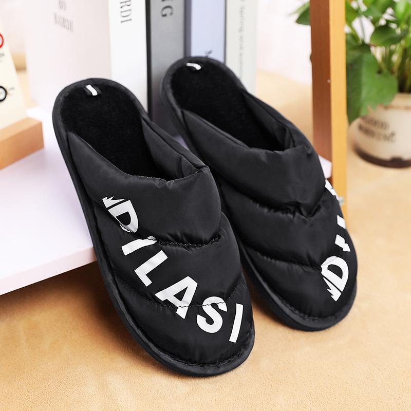 Модная мужская повседневная обувь, зимние домашние тапочки для пар, плоские, без застежек, плюс бархат, удобные, модные, универсальные, сохраняющие тепло, модель