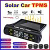 E-ACE Solar Power TPMS Car Tire Pressure Alarm Monitor System Auto Security Alarm Systems Tyre Pressure Temperature Warning