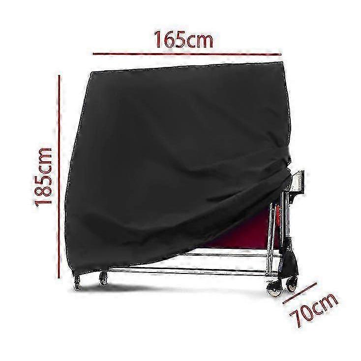 Outdoor wasserdicht und staubdicht Tischtennis Tischabdeckung Tischtennis Tischabdeckung 165x70x185cm 25-26
