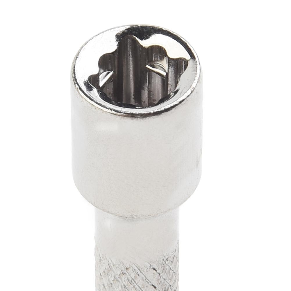 Extender Bar Silver Sliding Rod Small Square Rod Wrench