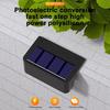 1-8 Pcs LED Solar Lights Outdoor IP65 Waterproof Porch Light Stair Wall Decorative Lamp for House Yard Fence Pool Garden Decor