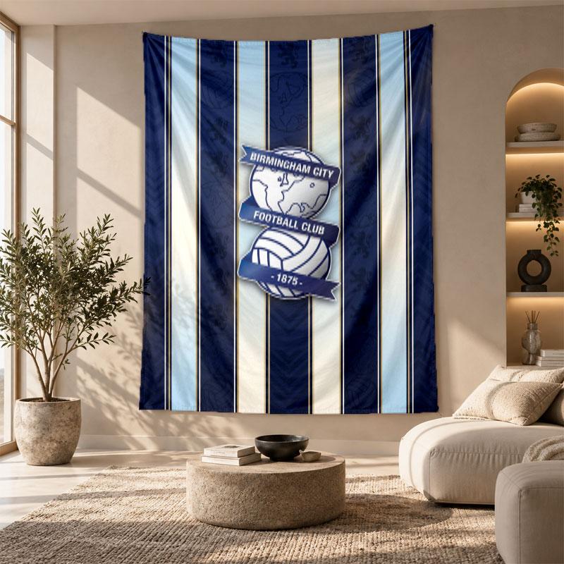 Decorative Tapestry,Birmingham City Printed Wall Art, Lightweight Wall Hanging For Bedroom Background