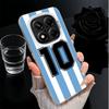Чехол для телефона с футбольными номерами 7 10 19, ударопрочный, для Xiaomi Redmi Note 15 14 13 12 Pro Plus 11 11S 11T 5G, защитный чехол от падения