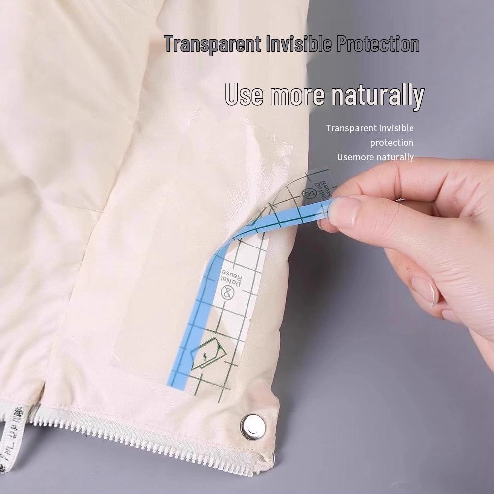 Эксклюзив для новичков: Прозрачные одноразовые наклейки от грязи для манжет и воротников куртки