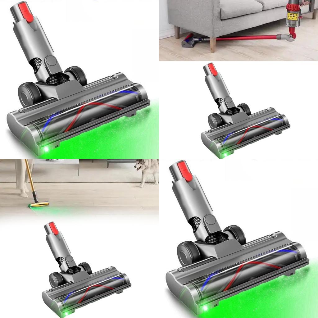 Для Dyson V10 V12 Slim Мягкие ролики Насадка-щетка для пола пылесоса С ручным управлением Для домашнего использования