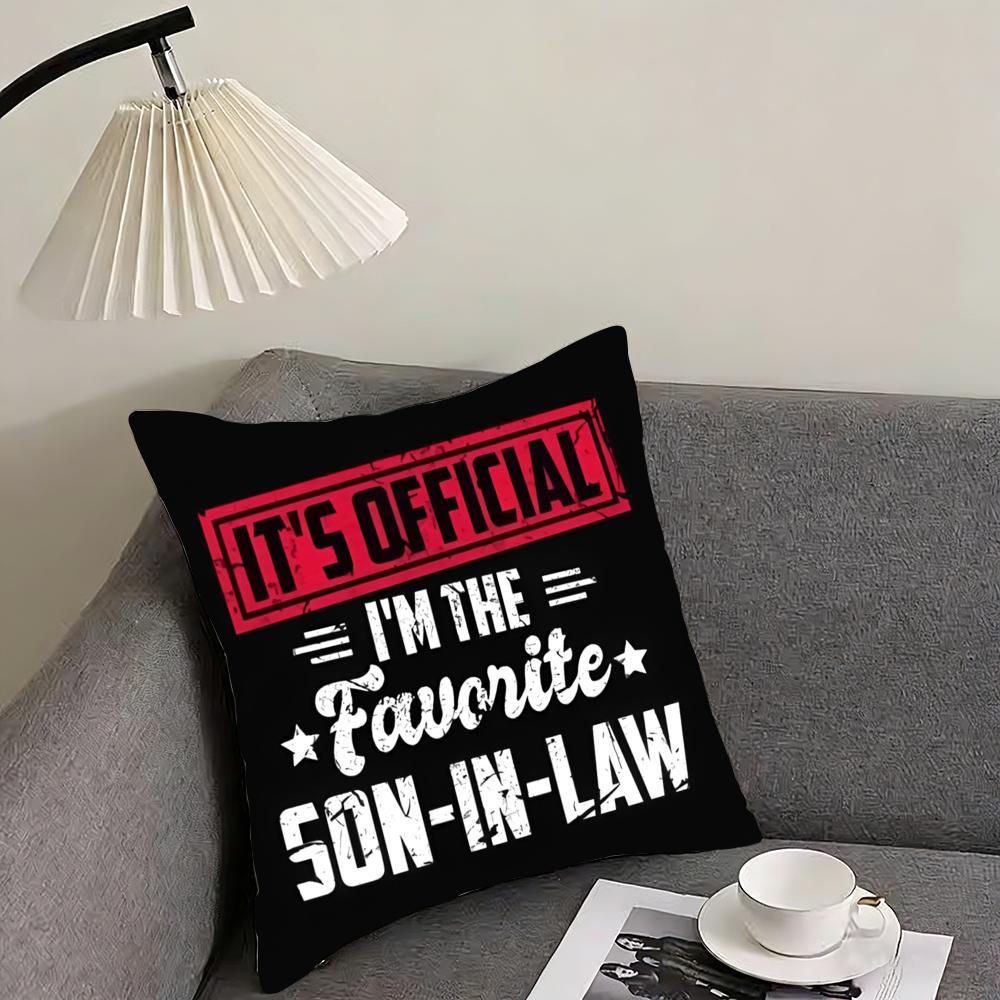 THE FAVORITE SONINLAW Cushion Cover Elegant Comfort Pillowcase Sofa Bed Doublesided Printed Invisible Zipper Home Decor