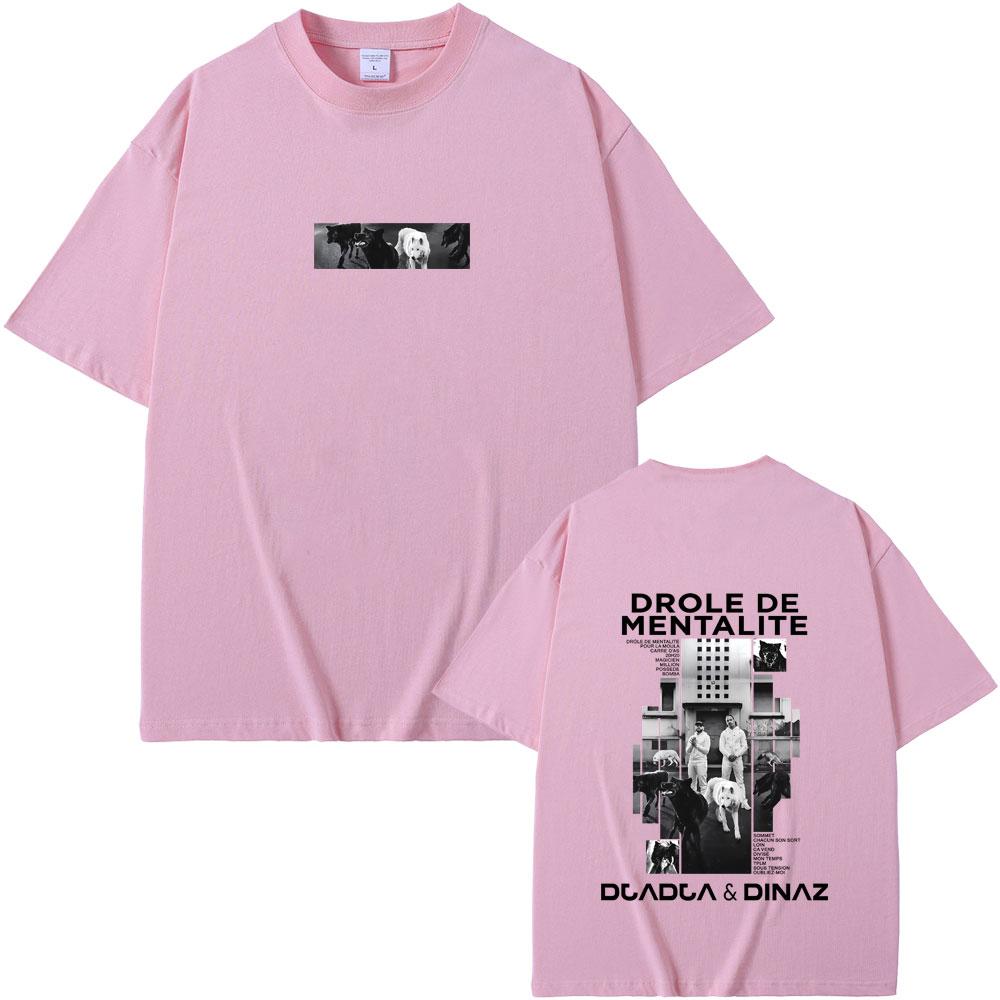 Rapper Djadja Dinaz Drle De Unisextalit Album Tshirt Unisex Women Fashion Oversized T Shirts Unisex Vintage Casual Soft Cotton Tees