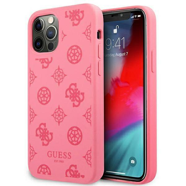 Guess Guhcp12Llspefu Iphone 12 Pro Max6,7 Fuksja/Fuchsia Hard Case Peony Collection