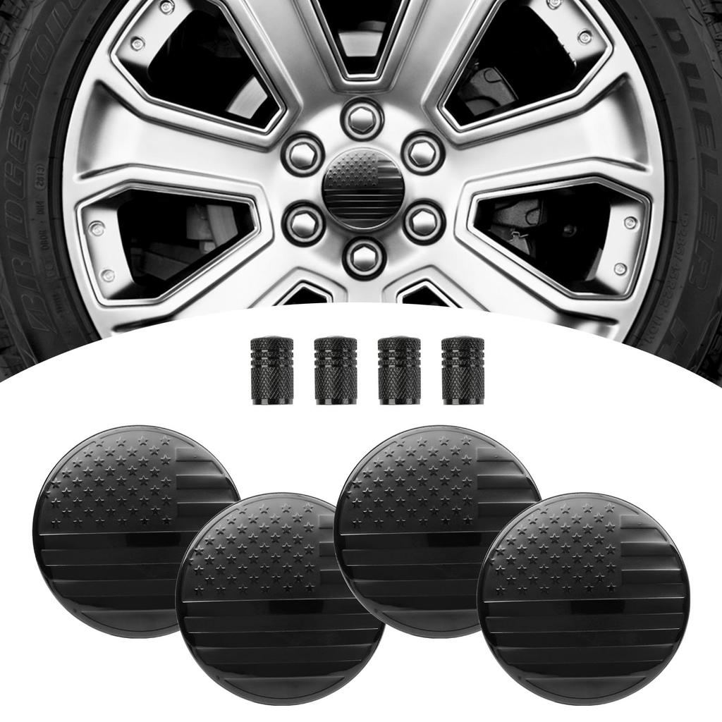 4pcs Automobile Parts Hubcap Car Wheel Hub Center Cover 83mm For Chevrolet Pickup Truck GMC Recreational Vehicle