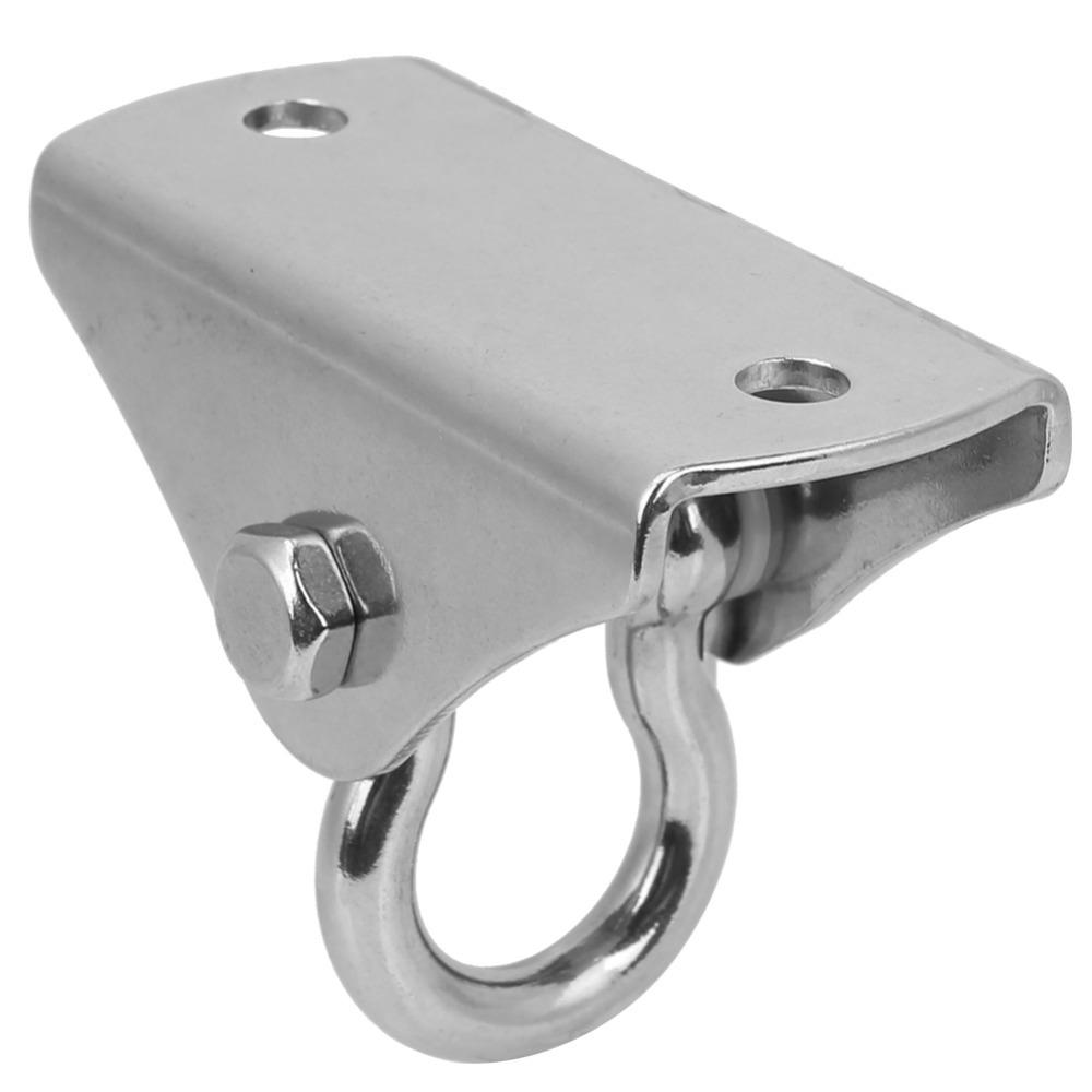 Stainless Steel Heavy Duty Swing Hanger 180° Rotation Yoga Hammock Hook for Yoga Hammock Sandbag