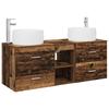 Bathroom Furniture Set 3 Pcs Reclaimed Wood 49.5 X 44.5 X 66 Cm