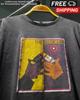 2004 The Strokes ‘Room on Fire’ Тур Унисекс Футболка Черная Мужчины Женщины S5XL Унисекс Футболка