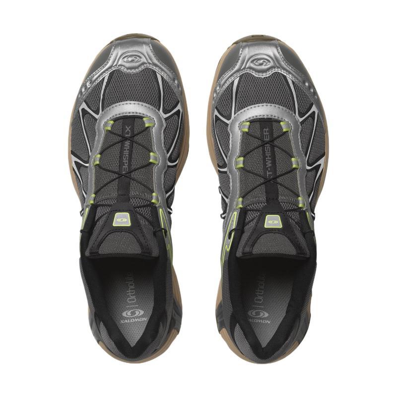 SALOMON XT WHISPER Амортизаторы Нескользящие Дышащие Кроссовки для бега с низким верхом Унисекс Серебристые Кроссовки 477611