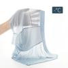 Мужские шорты из шелка Ice Silk, облегающее нижнее белье со средней посадкой и эластичной талией, ультратонкие однотонные трусики с U-образным вырезом