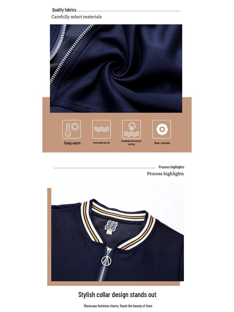 Весенние спортивные костюмы 2024: Модные куртки и костюмы-двойки для женщин среднего возраста