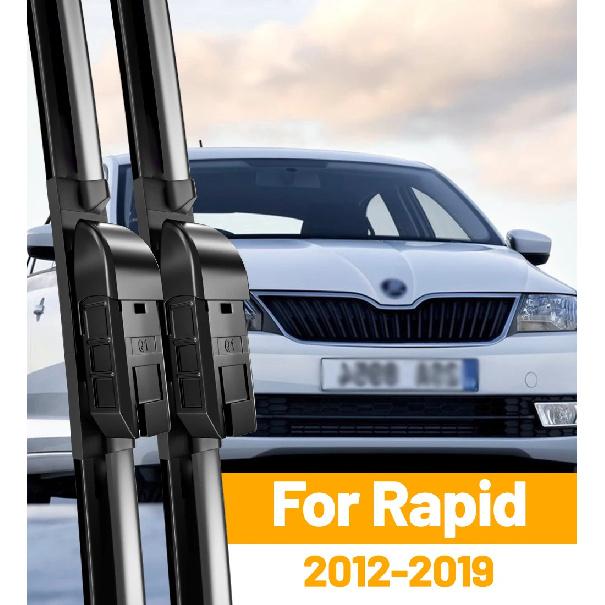 24"+16" Front Wiper Blades For Skoda Rapid 2012-2019 NH Sedan Hatchback Spaceback Windshield Windscreen Window 2013 2015 2018