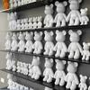 Сделай сам скульптура из жидкого мишки ручной работы кукла Bearbrick ornaments агрессивный мишка граффити painting игрушка для родителей и детей подарок украшение для дома