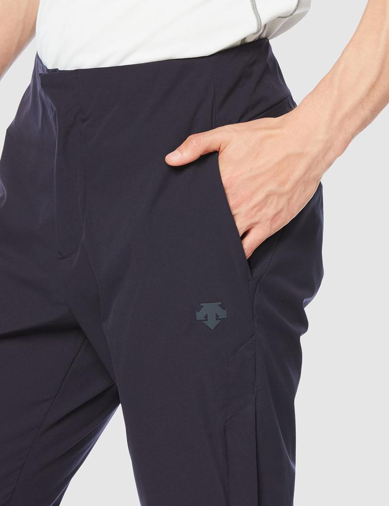 Descente Windbreaker Long Pants Retroreflective Windproof Training DMMSJG39A NV S [Move Sports] Men's