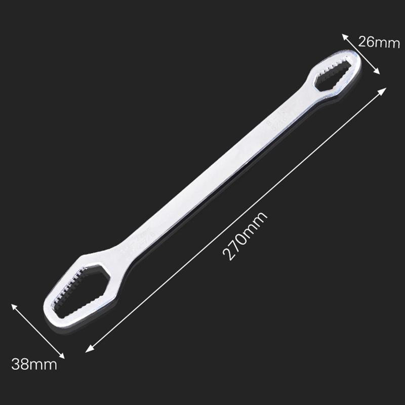 1 шт. Новый универсальный Torx ключ с трещоткой для велосипеда и мотоцикла, двойной 8-22 мм