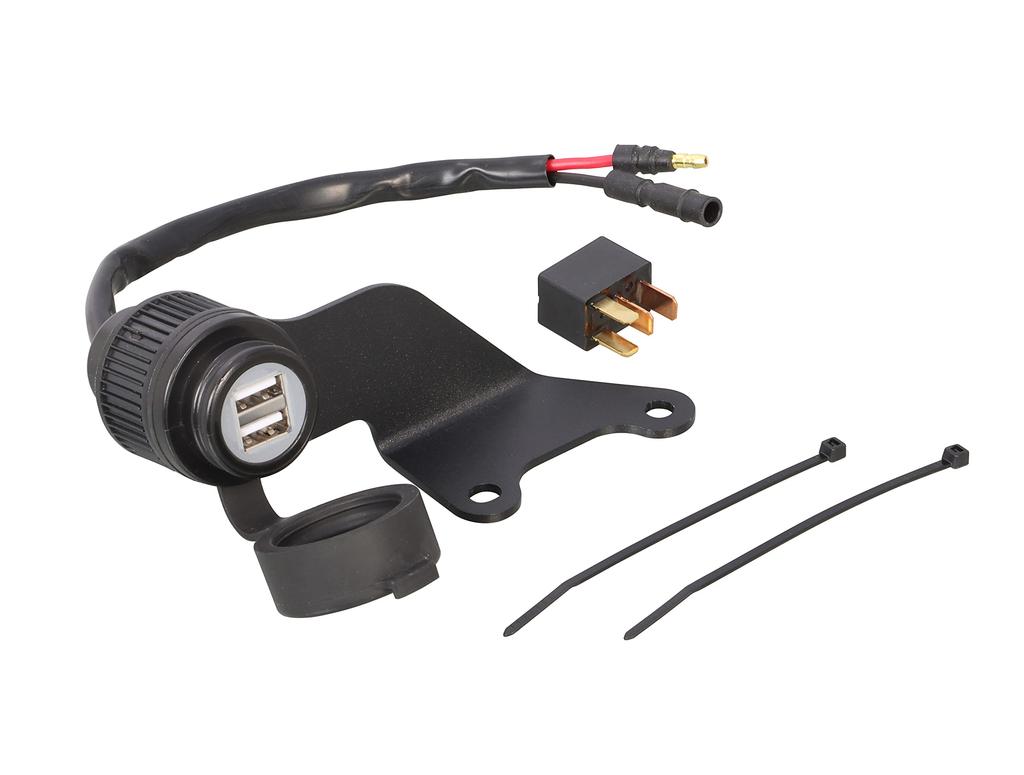 Комплект питания USB KITACO для K-TOUR Rebel 250 (MC49-1400001~1499999) и Rebel 500 (ПК60-1300001~) 80-757-18620