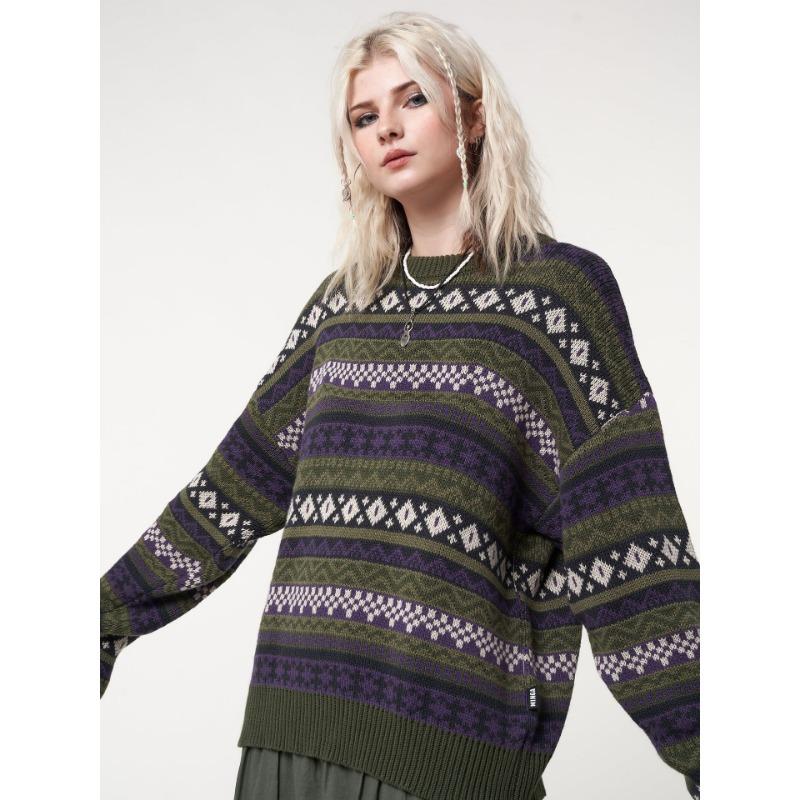 Женский Свободный Тонкий Повседневный Модный Пуловер-Блузка с Длинным Рукавом и Контрастной Вставкой для Ранней Осени